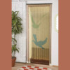 Bamboo curtain bohemian handmade door curtain partition tapestry
