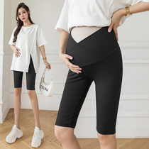 Pregnant Woman Beats Bottom Pants Summer Cross Waist Pregnant Pants Summer Dress Outside Wearing 50% Pants Fashion Summer Style 100 Hitch Shark Pants