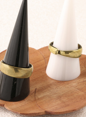 美式古铜戒指仿古中世纪潮流朋克手工男士女士情侣戒黄铜