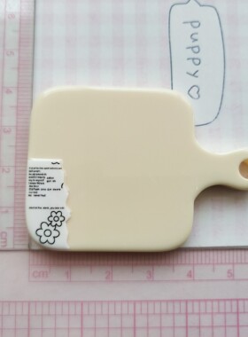微缩仿真报纸披萨食玩盘子娃屋捏捏装饰盘手工diy奶油胶树脂配件