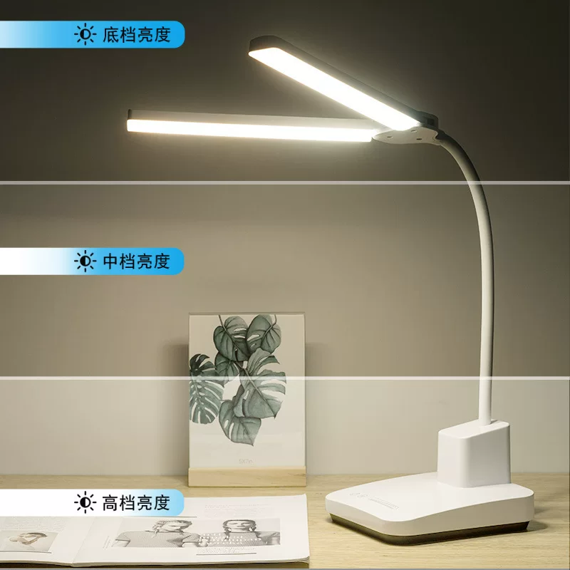 LED креативная настольная лампа для настольного стола для кровати, защита глаз