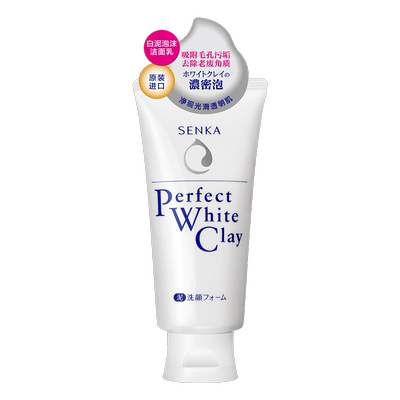 资生堂蚕丝白泥泡沫洁面乳240g