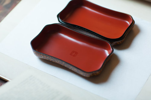 安泰桥  福州传统漆器  摆件 脱胎 【金瓜盒 】金虫纹推荐 - 图1