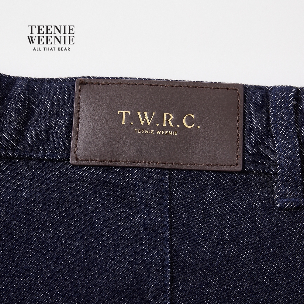 【T.W.R.C】TeenieWeenie小熊女装简约舒适松弛感锥型牛仔裤twrc - 图2