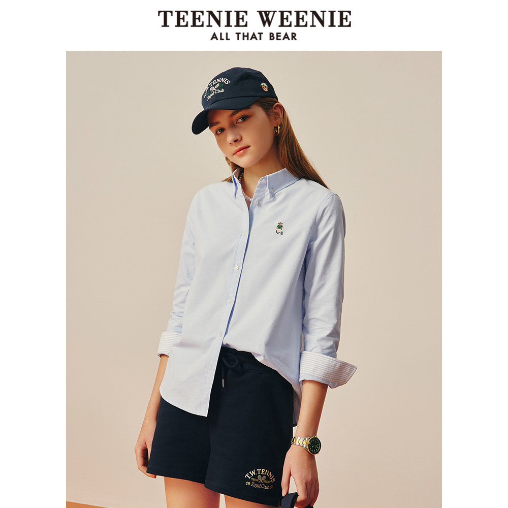 teenieweenie小熊长袖衬衫打底衫 TeenieWeenie衬衫