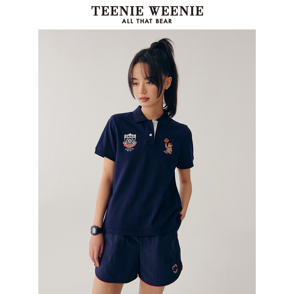 teenieweenie小熊polo衫短袖jk制服 TeenieWeeniePOLO衫