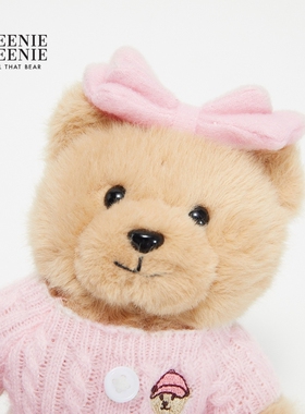 TEENIEWEENIE bearnova小熊蝴蝶结可爱玩偶26新款女士挂件钥匙扣