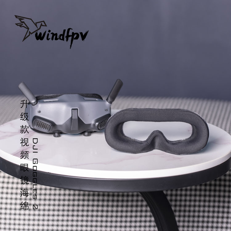 iFlight翼飞眼镜棉适配DJI Goggles 2亲肤面罩FPV眼镜垫海绵垫-图1