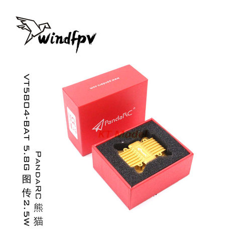 PandaRC熊猫VT5804-BAT 5.8G图传2.5W大功率 OSD调参航拍机穿越机 - 图0