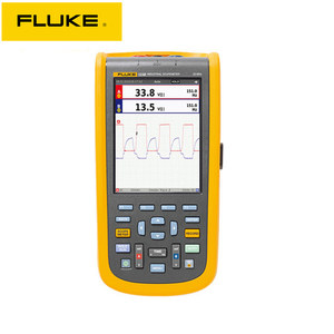 福禄克Fluke双通道20M手持便携式工业用小型示波器F123B/S示波表