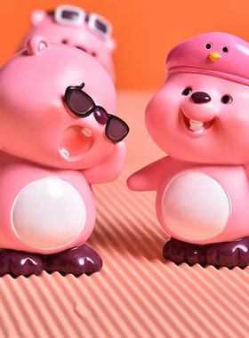 小海狸露比玩偶歪头杀盲盒生日礼物女生送闺蜜六一儿童节单个指定