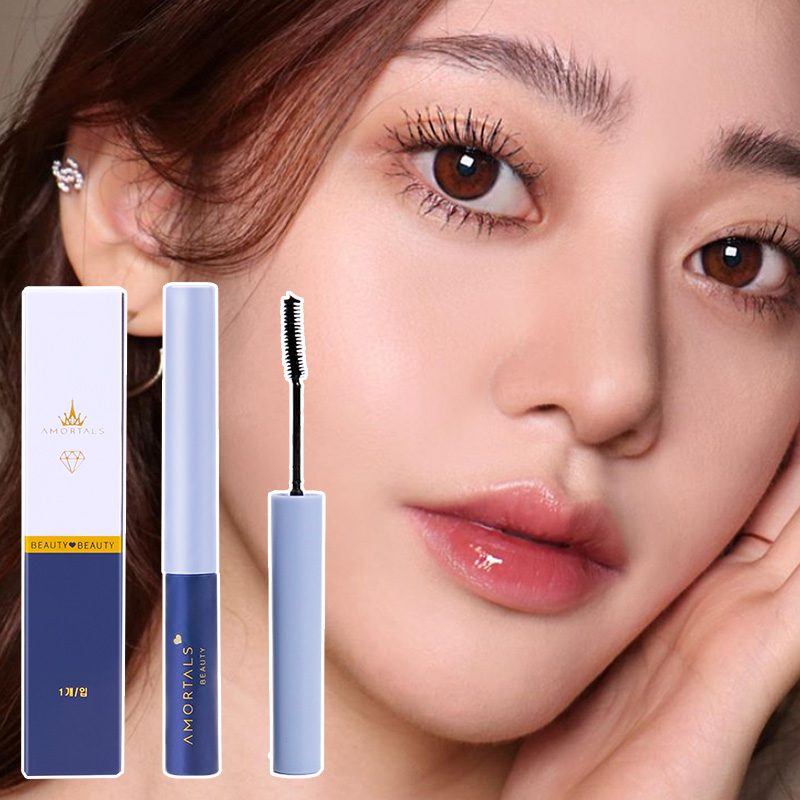 倍思科化妆品专营店AMORTALS尔木萄睫毛膏女防水纤长卷翘棕色小刷头尔木葡正品不晕染0