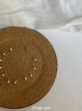 满天星珍珠手链女极细简约小众