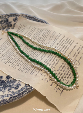 douxair项链简约choker仙气吊坠