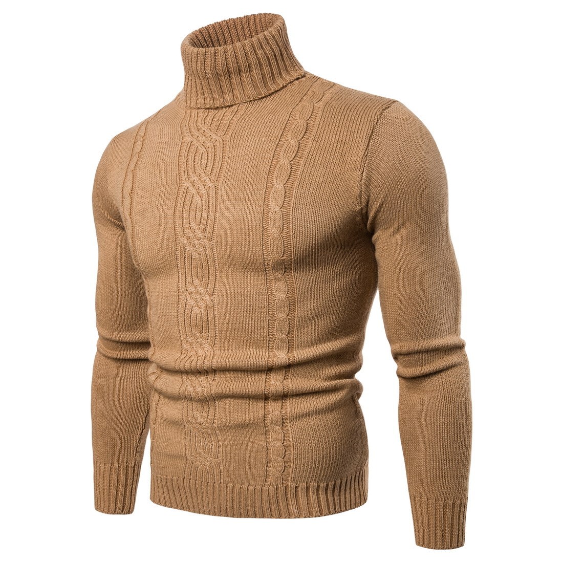 winter new men's turtleneck pullover undershirt男毛衣打底衫-图0