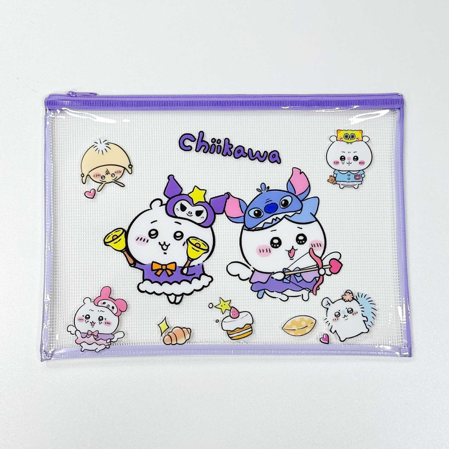 跨境卡哇系列2.0文件袋高颜值卡通收纳袋学生迷你零钱包,淘宝优惠券,粉丝福利购,淘宝优惠卷