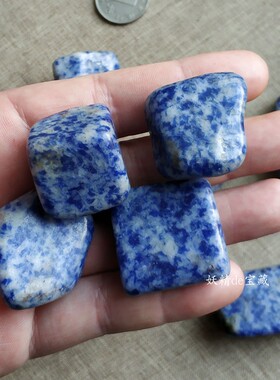水晶原石颗粒鱼缸花盆造景摆件