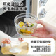 Glass sealed jar large capacity kimchi fresh-keeping box lunch box
