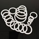 Tetrafluoroethylene high temperature acid and alkali corrosion-resistant gasket
