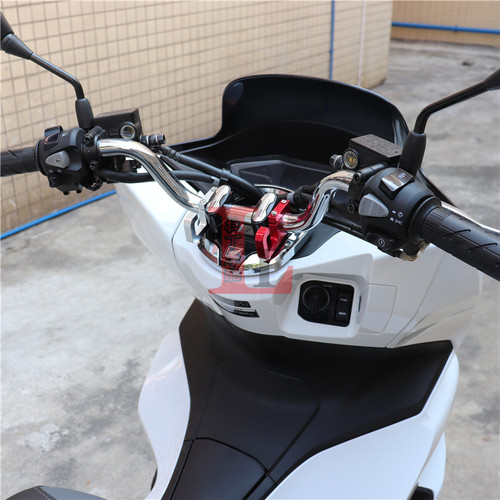 适用本田PCX160 PCX150/125改装车把挂钩摩托车铝合金置物挂钩爪 - 图1