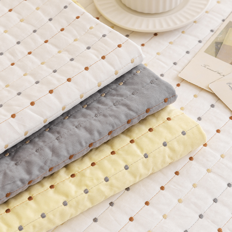 法式奶油风全棉沙发垫布艺四季通用2025新款纯棉坐垫子盖布巾防滑