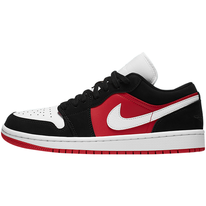 小鸿体育Air Jordan 1 Low AJ1芝加哥黑白红低帮篮球鞋DC0774-016 - 图3