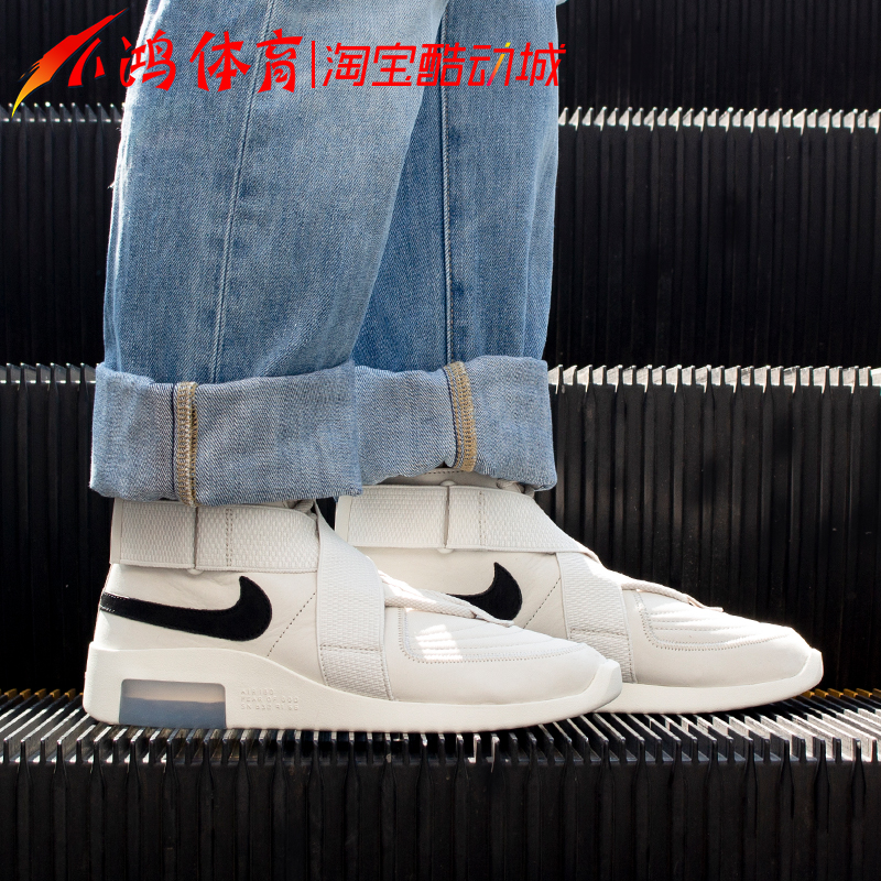 小鸿体育Nike Fear of God Raid FOG双绑带高帮休闲鞋AT8087-001-图2