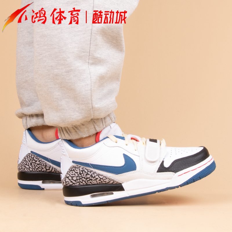 小鸿体育Air Jordan Legacy 312 Low AJ312白蓝篮球鞋FV8117-141-图0