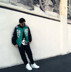 Jay Chou với thương hiệu thủy triều rồng totem áo khoác thêu phong cách Trung Quốc Áo khoác Yokosuka đồng phục bóng chày nam giản dị - Đồng phục bóng chày áo khoác nam hàng hiệu Đồng phục bóng chày