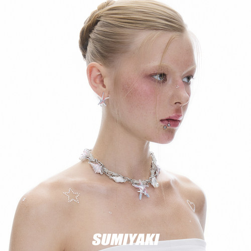 SUMIYAKI Coconut Girl 海洋派对 纯手工海星项链情侣送礼闺蜜 - 图1
