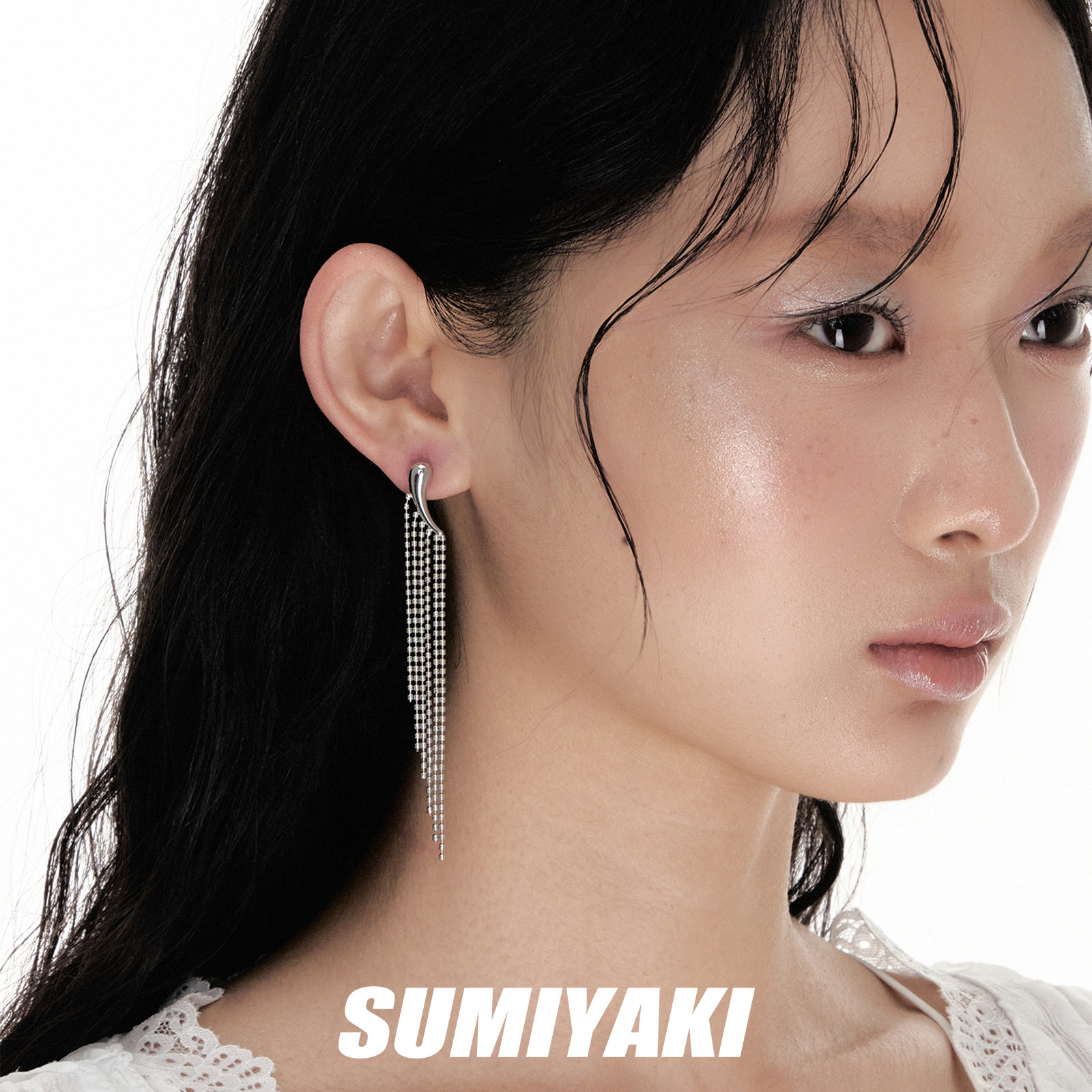 【现货】SUMIYAKI 小众高级感流苏耳环s925银针长款耳饰女显脸小,淘宝优惠券,粉丝福利购,淘宝优惠卷