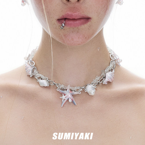 SUMIYAKI Coconut Girl 海洋派对 纯手工海星项链情侣送礼闺蜜 - 图0
