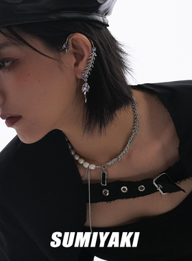 sumi禁忌原创锁骨链天然珍珠