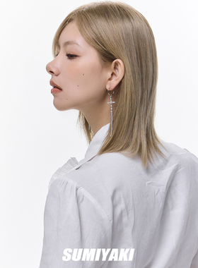 SUMIYAKI流苏满钻十字架女