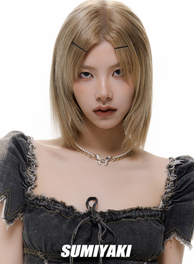 SUMIYAKI多层蝴蝶锁骨链