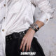 SUMIYAKI retro old money style leather bracelet