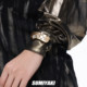 SUMIYAKI retro old money style leather bracelet
