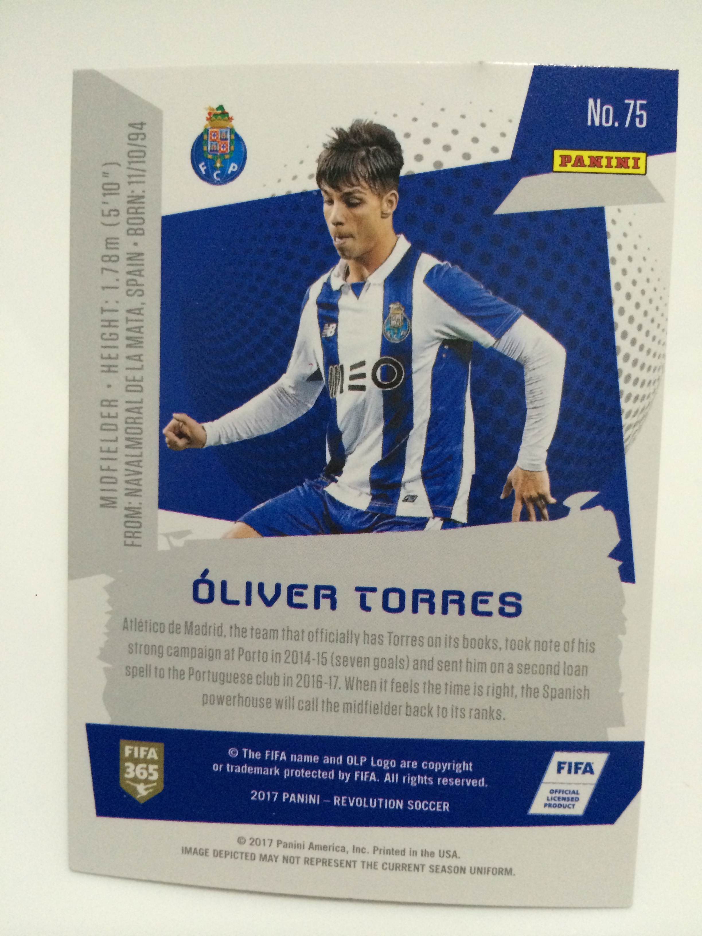 075#托雷斯-Oliver Torres-波尔图-革命系列-Base球星卡补齐 - 图0