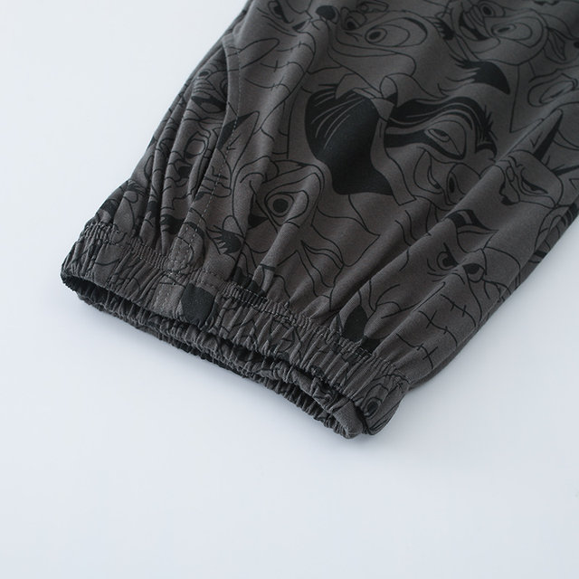 Animal Spring and Autumn Cartoon Loose Version Can Wear Pajamas Outside