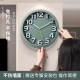 Radio controlled automatic time setting large digital wall clock