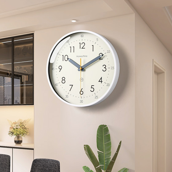 2026 new silent punch-free large digital wall clock