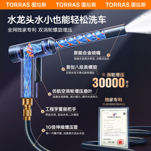高压洗车水管快速接头对接器家用水龙头快接头洗车机水枪连接配件 - 图1
