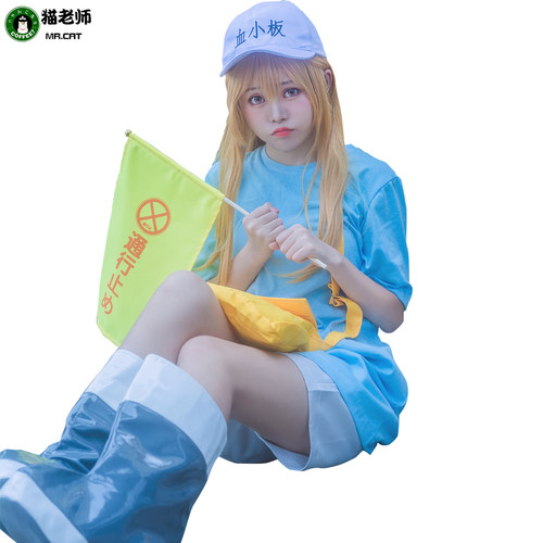 猫老师血小板COS服装全套二次元制服动漫工作细胞cosplay女装衣服 - 图0