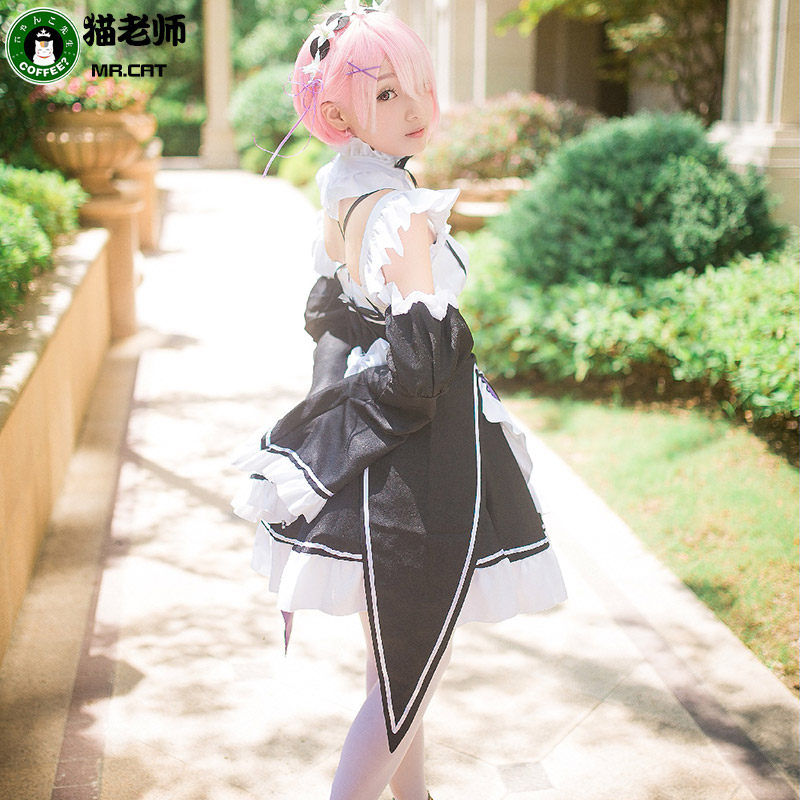 猫老师拉姆雷姆蕾姆cos服装全套从零开始的异世界生活cosplay女仆 猫老师旗舰店 淘优券