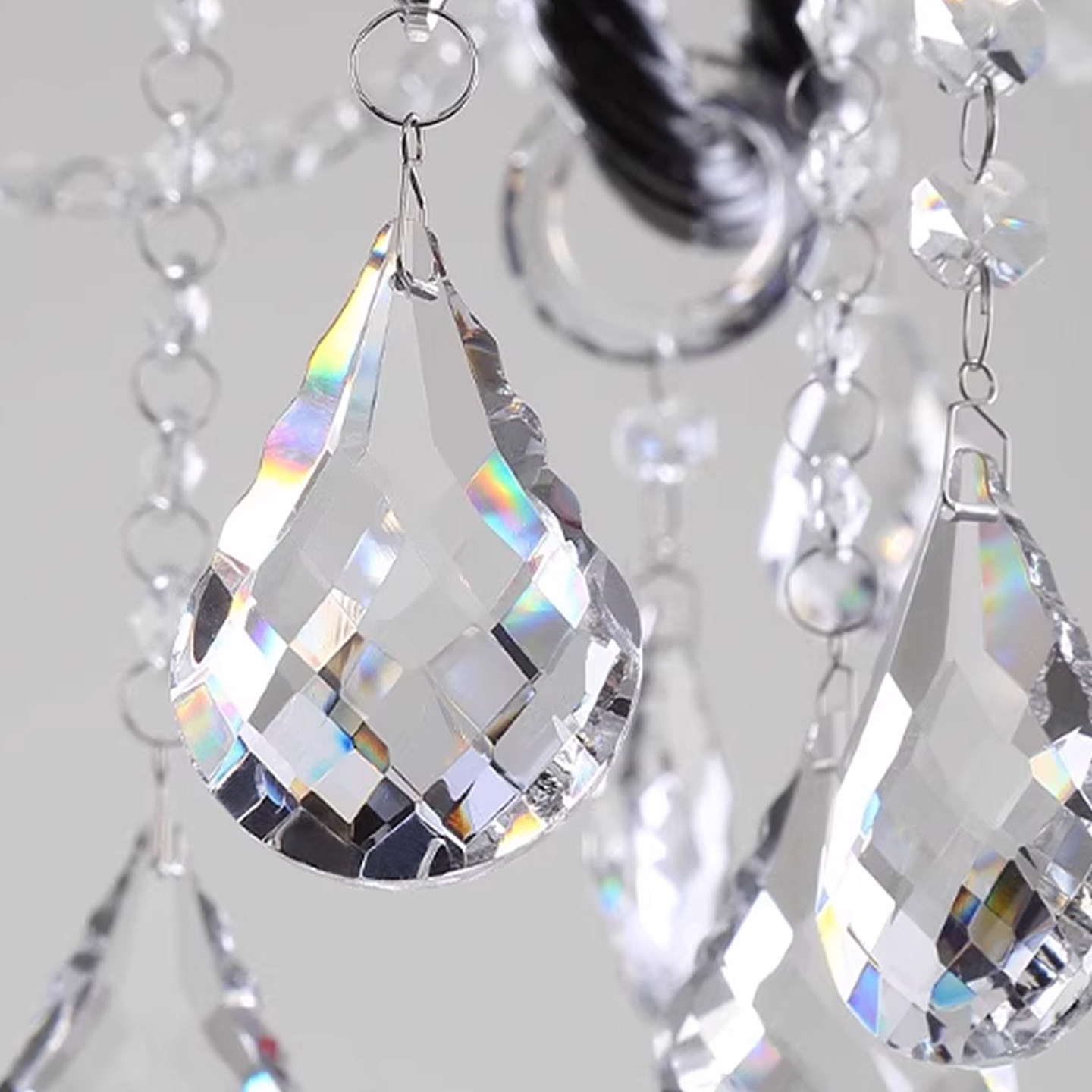 万鑫 法式复古客厅吊灯欧式卧室餐厅黑天鹅蜡烛灯高级感别墅灯具,淘宝优惠券,粉丝福利购,淘宝优惠卷