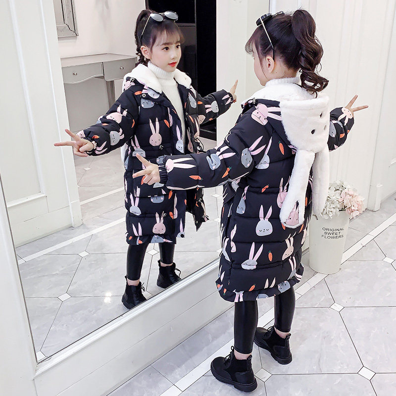 女童冬装2020新款童装洋气羽绒棉服 贝可欣棉袄/棉服