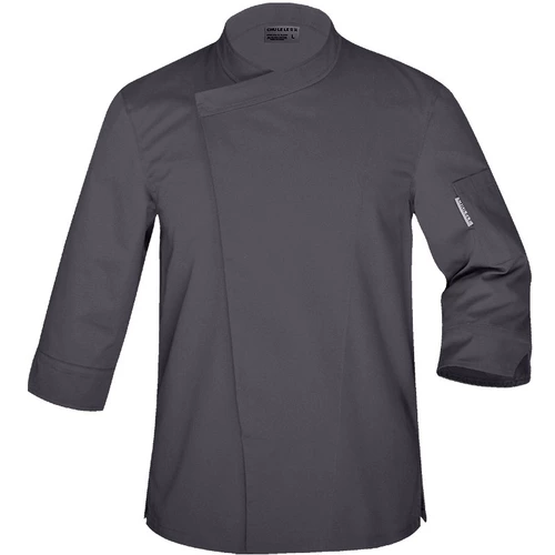 厨乐乐 Подлинный шеф -повар обслуживающая одежда мужская одежда с семидушными рукавами, чайный домик, рабочая кухонная рубашка, бесплатная доставка