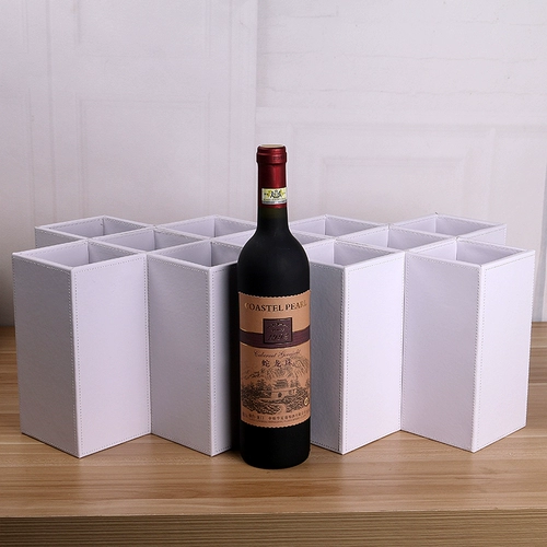 Красное вино, современное минималистское изящное дерево, гостиная гостиная, европейская творческая винная шкаф, декоративная полка