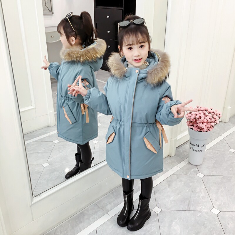 女童棉衣派克服2020新款童装洋气袄 妞妞家族棉袄/棉服