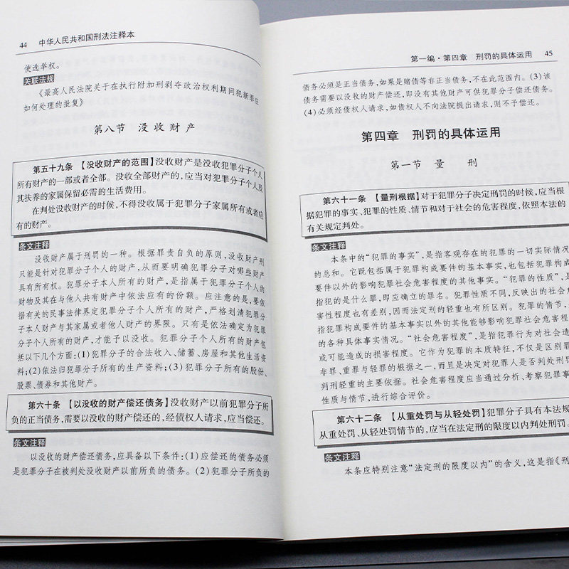 正版包邮中华人民共和国刑法注释本根据刑法修正案(十一)全新修订刑法典逐条解释刑法发条附录含新旧对照表实用版法条条文_虎窝淘
